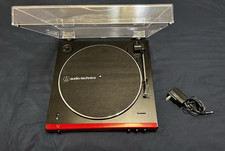 Audio-Technica AT-LP60XBT Bluetooth Automatic Turntable Black/Red