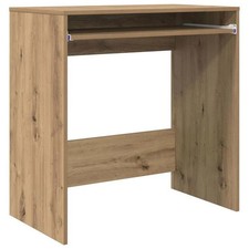 VidaXL Desk Artisan Oak Engineered Wood 77.5 x 43 x 79 cm