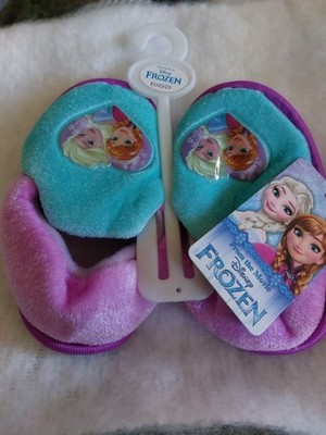 Kinder Mädchen Eiskönigin Frozen.Elsa Hausschuhe  22/23