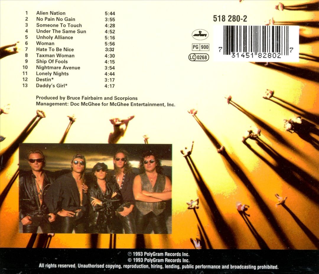 Scorpions Face The Heat [Bonus Tracks] New Cd