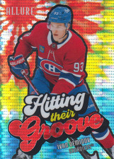 2025-26 Allure Hockey Hitting Their Groove Red Spectrum 2/399 Ivan Demidov