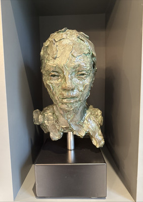 Lionel Smit Flake Head Sculpture