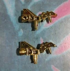 Vintage 1986 G1 Transformers Ratbat Cassette Tape 2 Gold Part Accesory Lot!