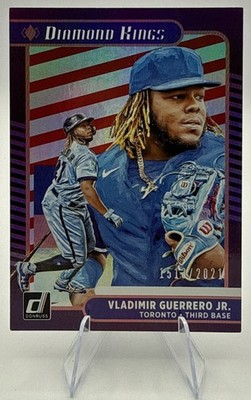 2021 Panini Donruss - Diamond Kings Vladimir Guerrero Jr. #3 Red /2021