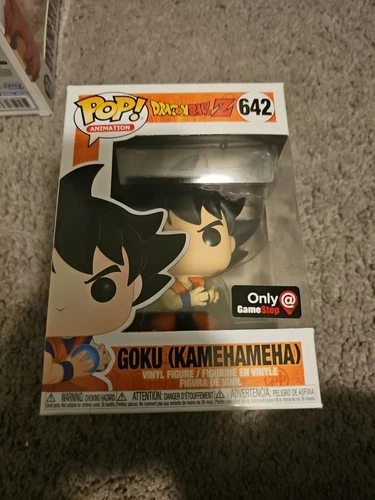 Funko Pop! Vinyl: Dragon Ball Z Goku Kamehameha #642 GameStop Exclusive
