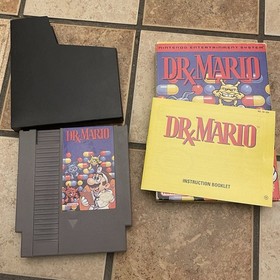 Dr Mario (Nintendo Entertainment System NES, 1990) Completo en Caja - Probado