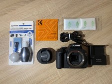 Canon EOS Kiss X5 Black Digital Camera Body and Lens Set Excellent Condition