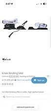 KneeBinding Mist Downhill Skill Binding (DIN3-12) 64-90mm White