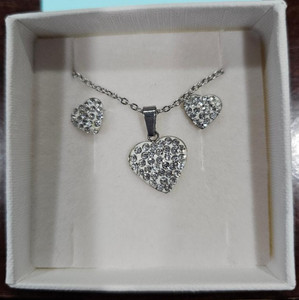 Diane Lo'ren Necklace and Earrings Set