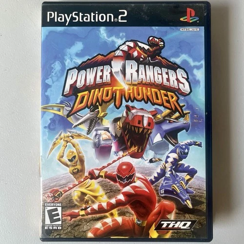Power Rangers Dino Thunder PlayStation 2 2004 PS2 THQ No Manual