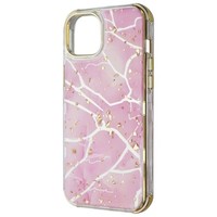 Mybat Pro Tuff Series HüLle FüR Apple Iphone 14 Plus - Pink Marmorierung / Gold