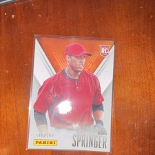 Panini 2014 Father’s Day George Springer RC Rookie Astros #32 Serial #/599