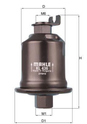 Knecht Kraftstofffilter Kl 436 FüR Mitsubishi-image