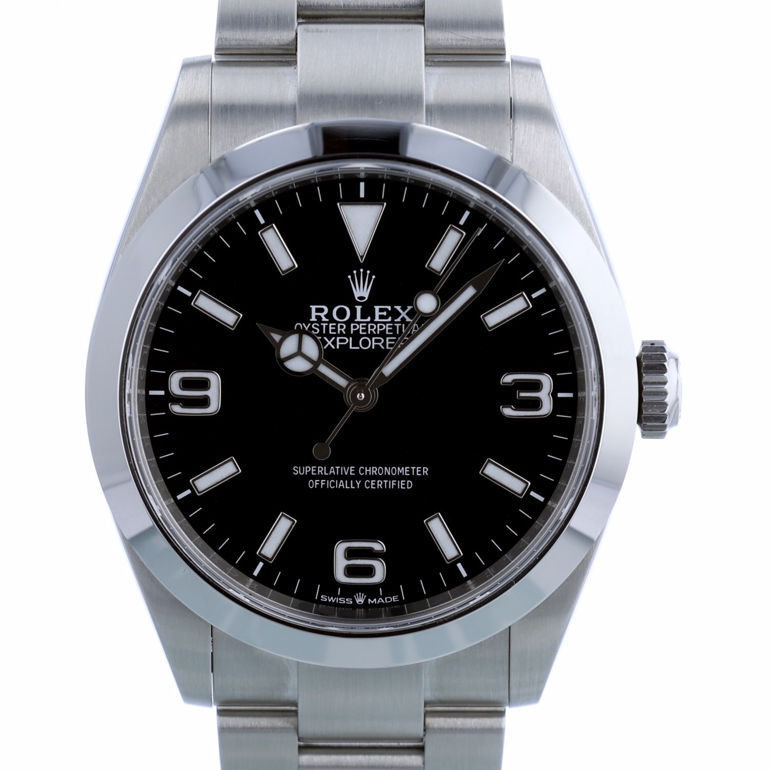 Rolex Explorer 40 224270 Black Arabic Dial Stainless Steel 2024 Box & Papers