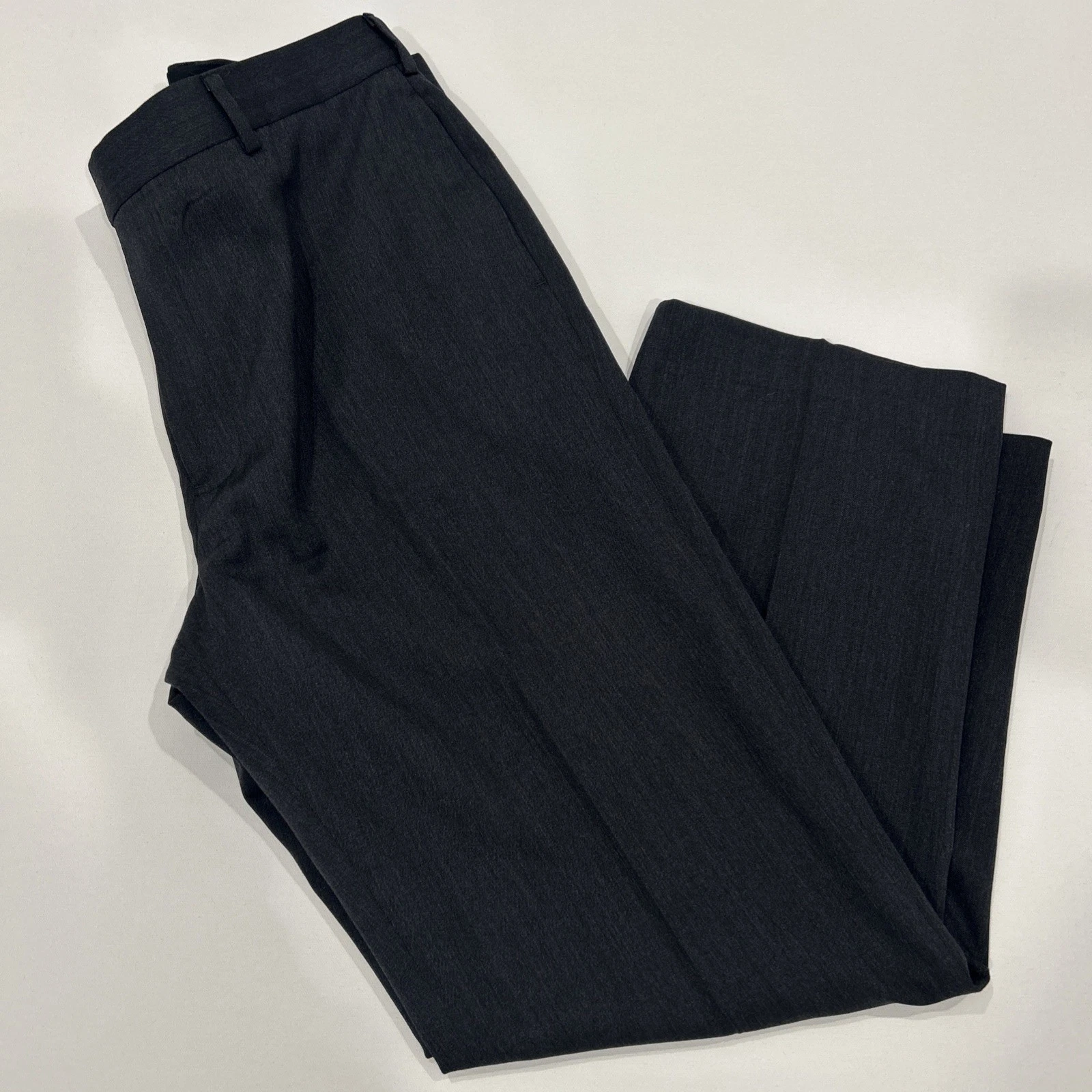 Brooks Brothers Dress Pants Men’s Size 37x30 Madison 100% Wool Dark Gray Preppy