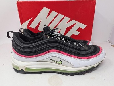Nike Air Max 97 Shoes Mens Size 13 Black Lime Glow Do You DM8126-001 Sneakers