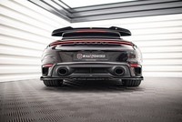 Mittlerer Diffusor Heck Ansatz DTM Look FüR Porsche 911 Turbo S 992 Schwarz Heck