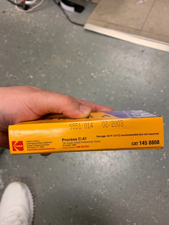 5 ROLLS Kodak PORTRA 160 NC 120 Color Negative Film - EXPIRED 02/2003 - Image 3 of 3