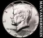 1970-D Silver Kennedy Half Dollar - Choice Gem Brilliant Unc  Lustrous  #J7993