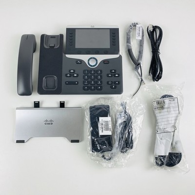 Cisco CP-8851 IP-Telefon Systemtelefon Tischtelefon mit Netzteil UC Phone Top