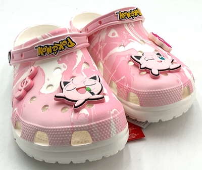 Crocs Pokemon Classic Clogs Jigglypuff‎ Pink, Men Size 10, Women Size 12 s-l400.jpg main image 3