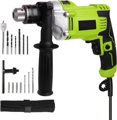 TARCHER Schlagbohrmaschine 850W TCID02AC 3000 U/min Mehrzweckbohrhammer grün