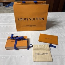 Louis Vuitton Empty Box / Dust Bag /Card / Bag / Ribbon Authentic LV Packaging