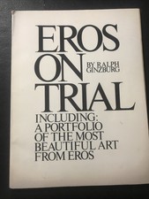 Vintage Book EROS ON TRIAL by Ralph Ginzburg ...