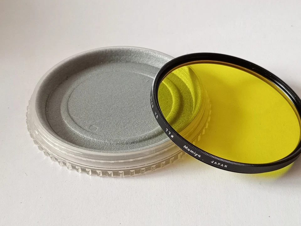 MAMIYA 77mm Y2 deep yellow Filter E 77 For professional Black And White - Image 3 of 4