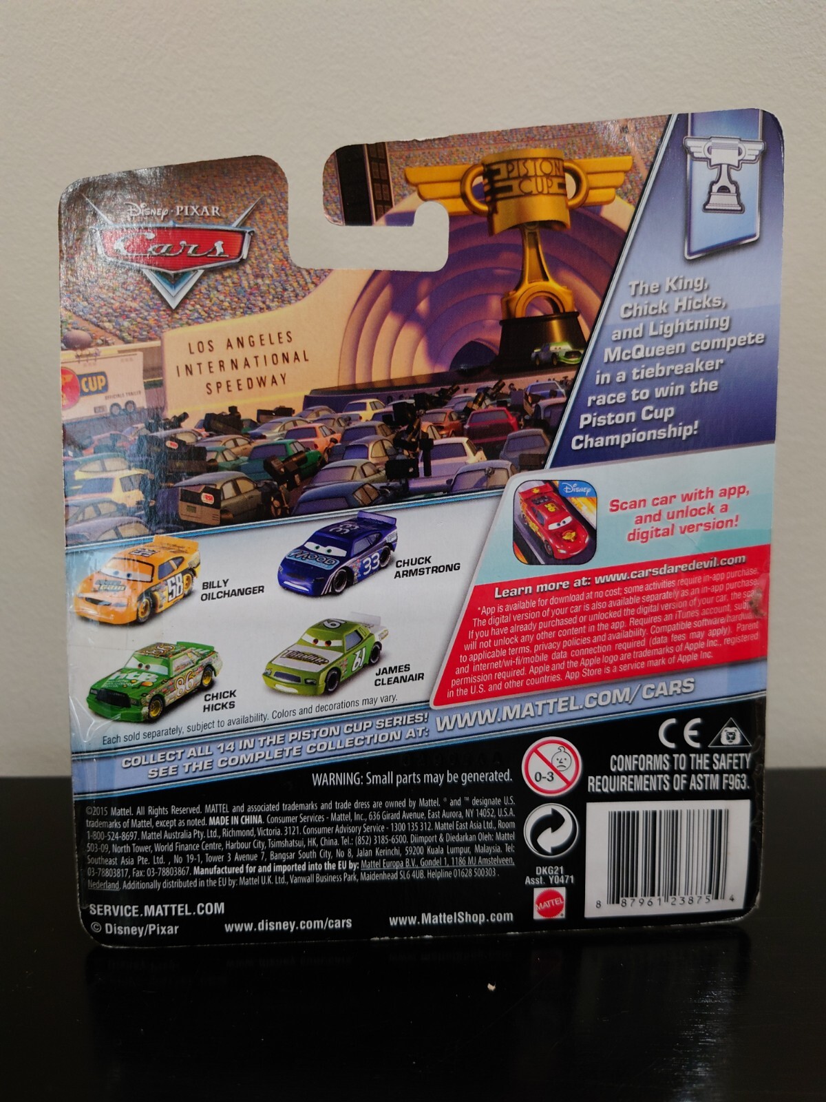 Disney Pixar Cars Eugene Carbureski Tank Coat Piston Cup Racer NEW eBay