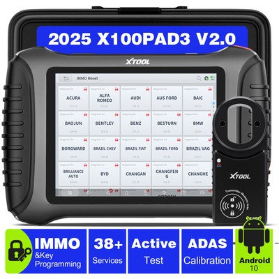 XTOOL X100PAD3 OBD2 Scanner Autodiagnosewerkzeug Schlüsselprogrammierwerkzeug