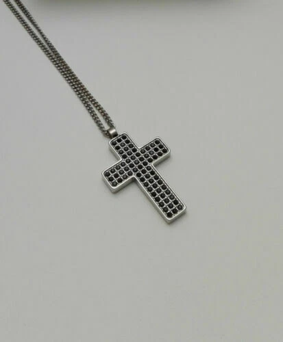 Catene, collane e pendagli da uomo maglia in acciaio