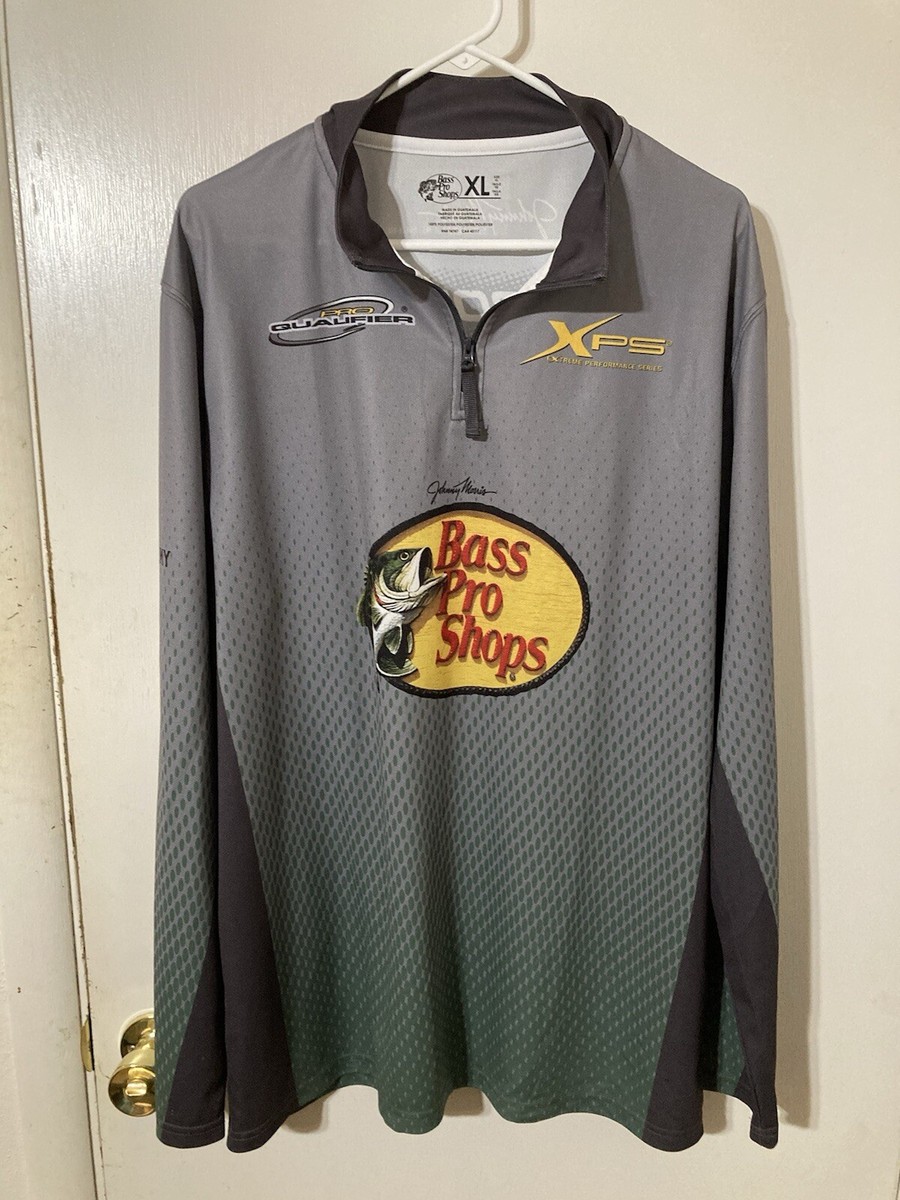 Bass Pro Shops Johnny Morris Series Adult XL Gray Quarter Zip Long