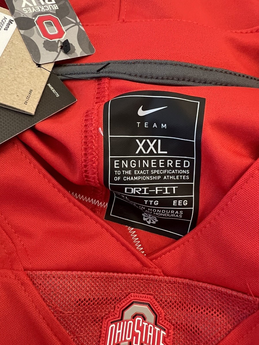 Nike Ohio State ウォームアップウェア XLサイズ Nike Ohio State ウォームアップウェア XLサイズ Nike Ohio