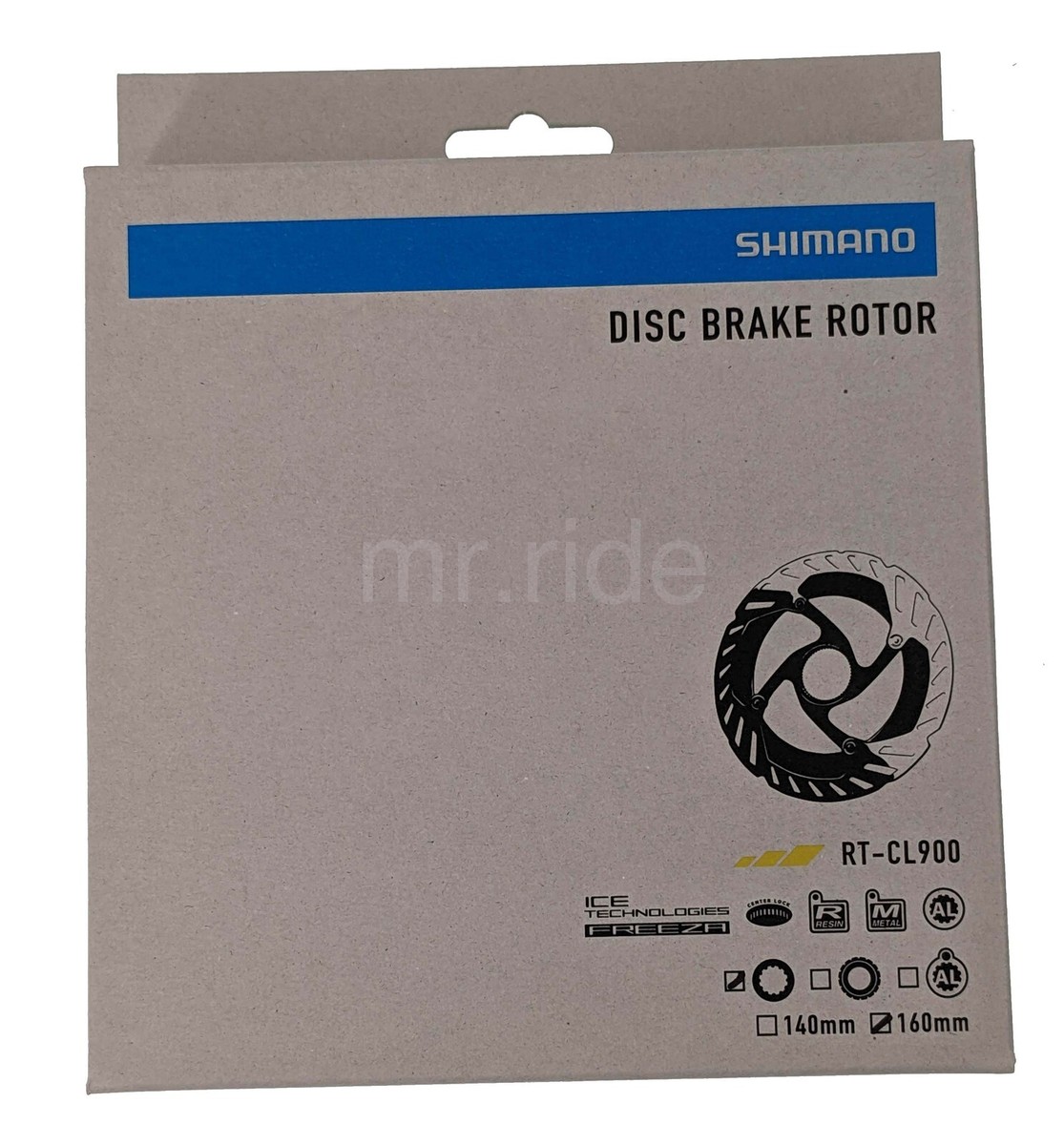SHIMANO RT-CL900 140mm／160mm Amazon.com: Shimano Rt-Cl900 Rotor - Centerlock Silver