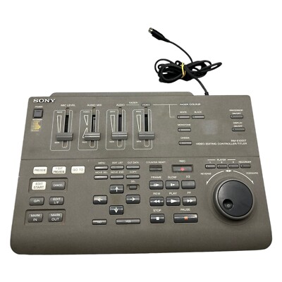 Sony RM-E1000T Video Editing Controller Videoschnittgerät Mischpult Vintage
