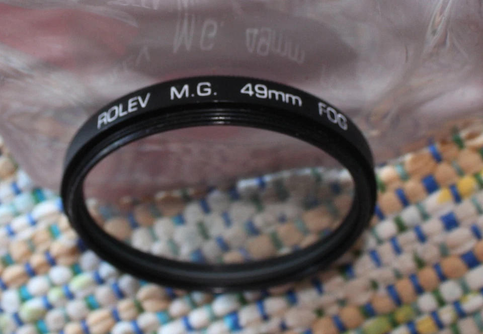 ROLEV M.G. 49mm FOG Cross-Screen Camera Lens Magi-Glas Filter - Image 2 of 3