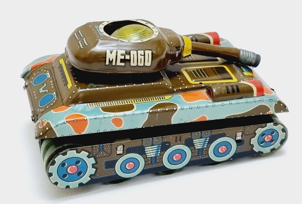 Vintage MF-060 TANK RARE SHEET METAL TOY - FOR PARTS ONLY | eBay