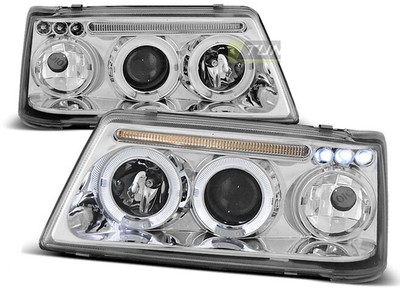 Faros for Peugeot 205 83-96 Angel Eyes Chrome envío gratis LPPE13WL XINO AU