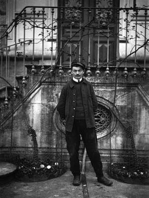 Railway Worker Of The East Company 1905 Old Photo