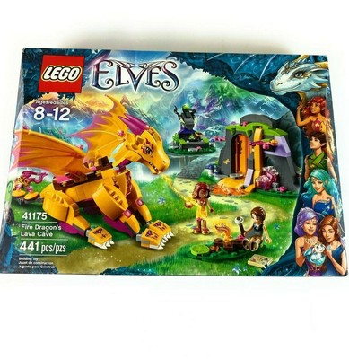 lego 41175 elves fire dragon's lava cave
