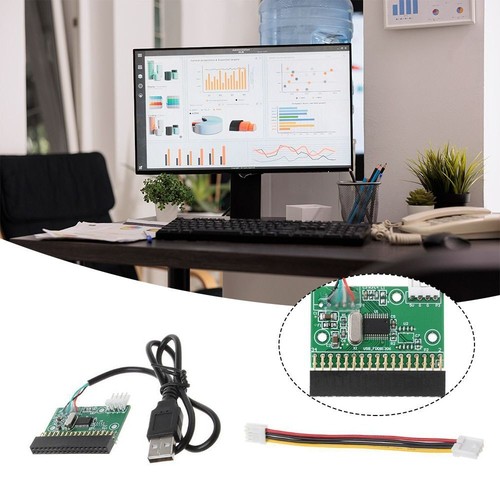 1.44MB Floppy Drive Connector 3.5" USB Cable Adapter NEW Floppy Disk Adapter