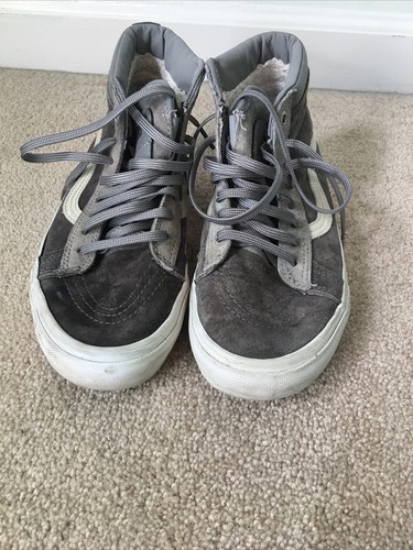 Vans Mens Sk8 Hi Scotchgard Faux Fur 