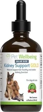 Pet Wellbeig Kidney Support GOLD Bacon Flavored Liquid Kidney Supplement for Dog
