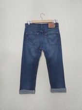 levi's 501 w30, Cropped with raw edge, Button Fly