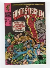 1970 MARVEL FANTASTIC FOUR #100 & DAREDEVIL #37 100TH ANNIVERSARY ISSUE GERMAN