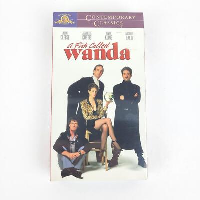 A Fish Called Wanda (VHS, 1996, Contemporary Classics) Jamie Lee Curtis Sealed