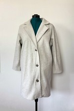 Lush Brand Women’s Unstructured Oversized Coat Small Overcoat Straight Academia