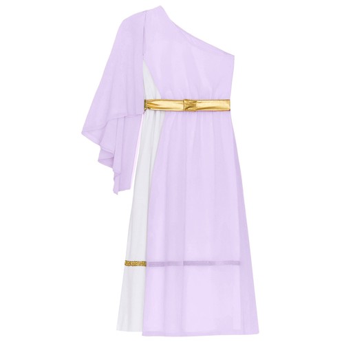 UK Kids Girls Halloween Ancient Greek Roman Princess Toga Costume Gown Dress - Picture 25 of 50