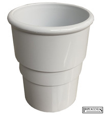 Gutter Down Pipe Rainwater Joiner Connector for 68mm White Drain Pipe